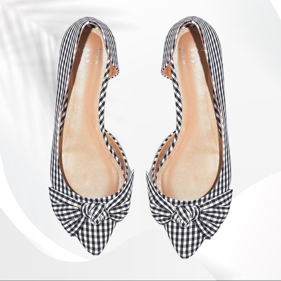 Jayme Bow Ballet Flats Shoes - Picture 11 of 12